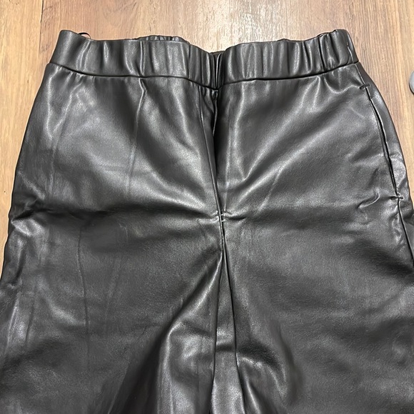 MAX MARA leather wide pants - Picture 2 of 7